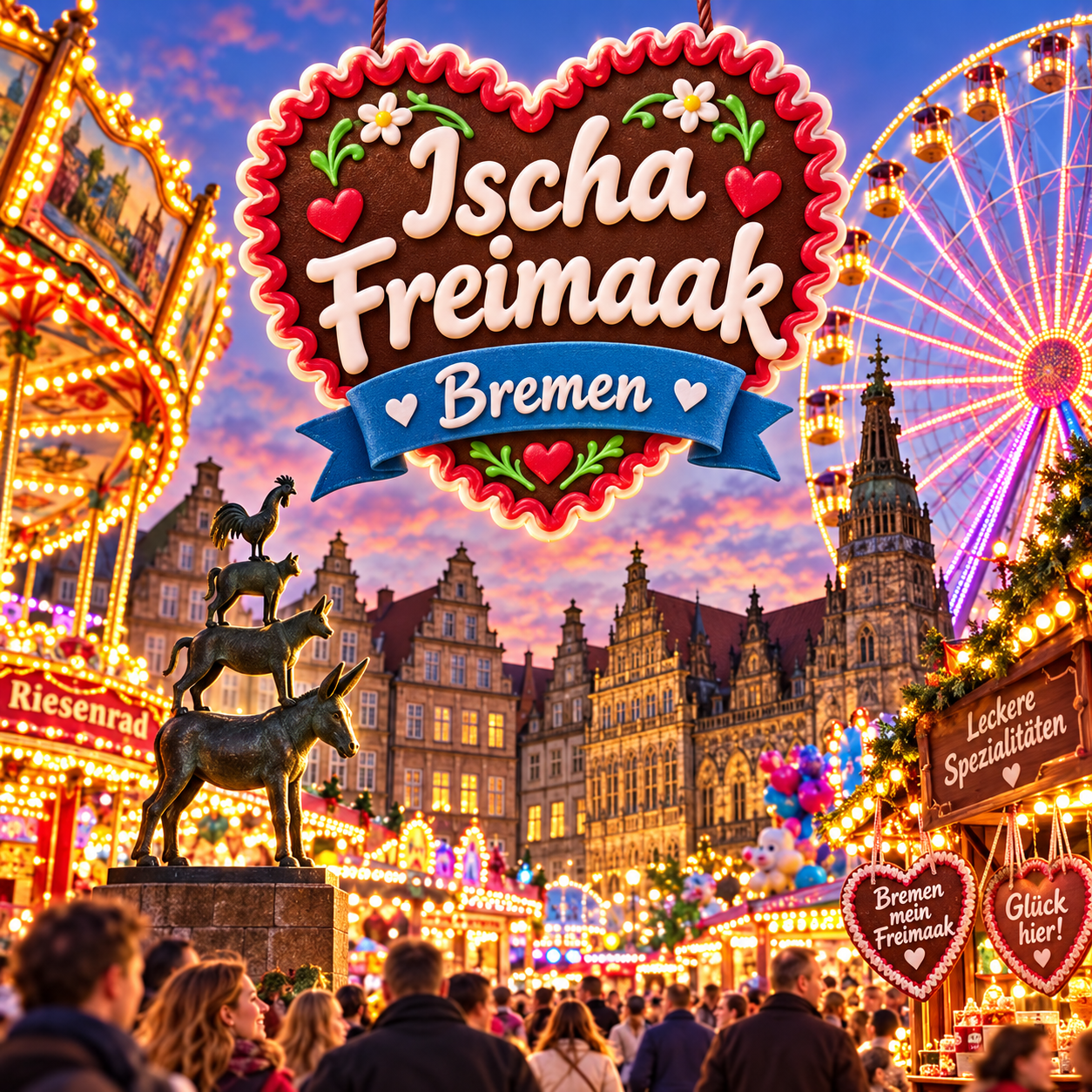 991. Bremer Freimarkt 2026: 17 Tage Volksfest und fünfte Jahreszeit in Bremen